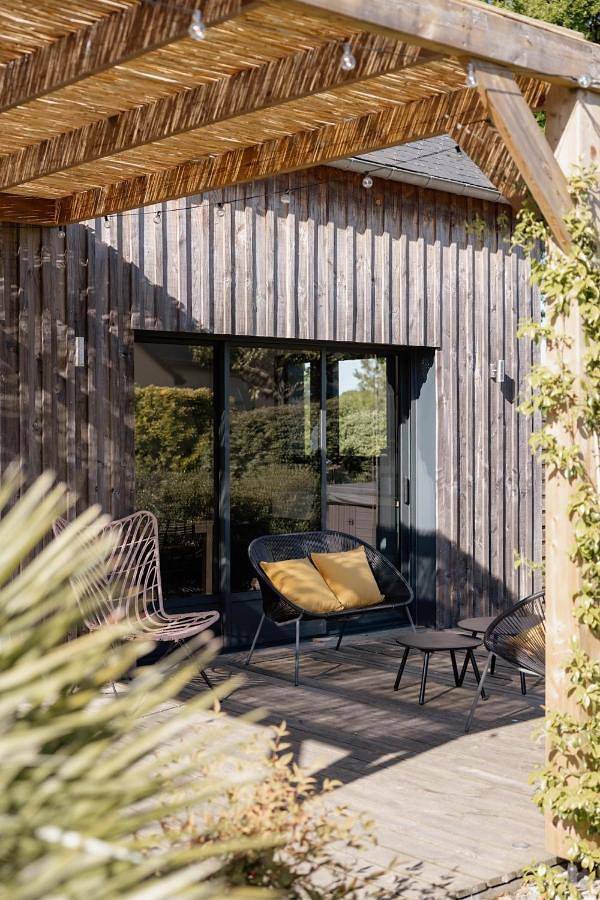 Maison cosy avec spa et piscine chauffée en Bretagne - près Rennes et Vitré in Val-d'Izé, Fougères-Vitré
