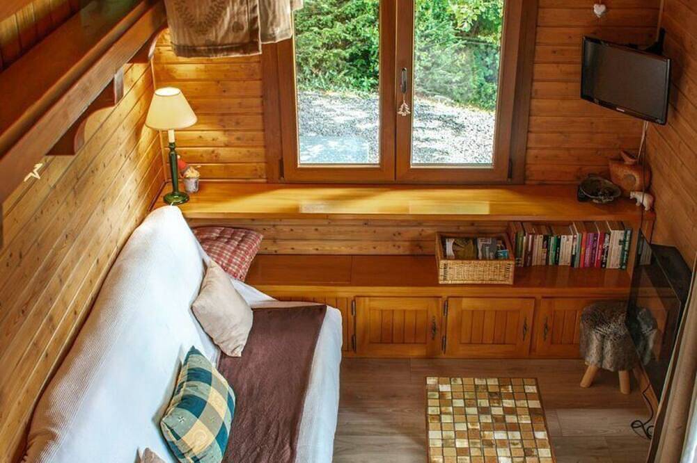 Chalet entier, vue panoramique, ruisseau et sauna. in Bussang, Parc naturel régional des Ballons des Vosges