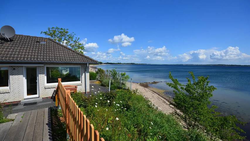 Ferienhaus mit Meerblick für 2 Personen, mit Garten in Halbinsel Holnis