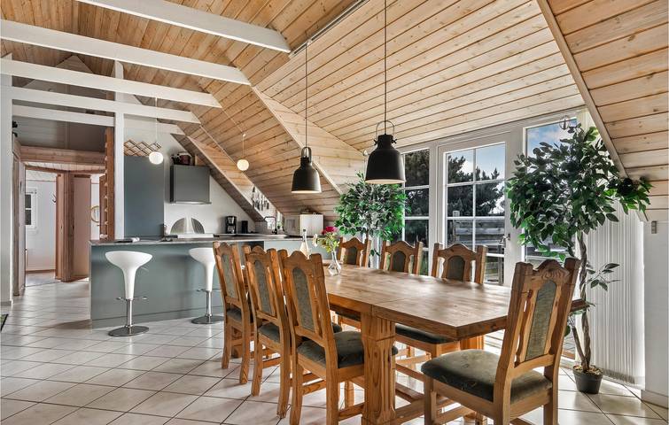 Ferienhaus mit Meerblick für 8 Personen, mit Sauna und Whirlpool sowie Terrasse am Ringkøbing Fjord - 4