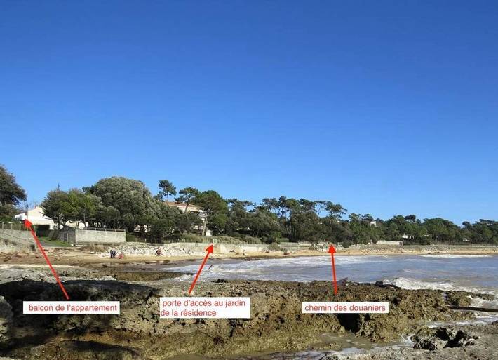 Gîte pour 4 personnes, avec vue et jardin dans Plage du Platin - 3