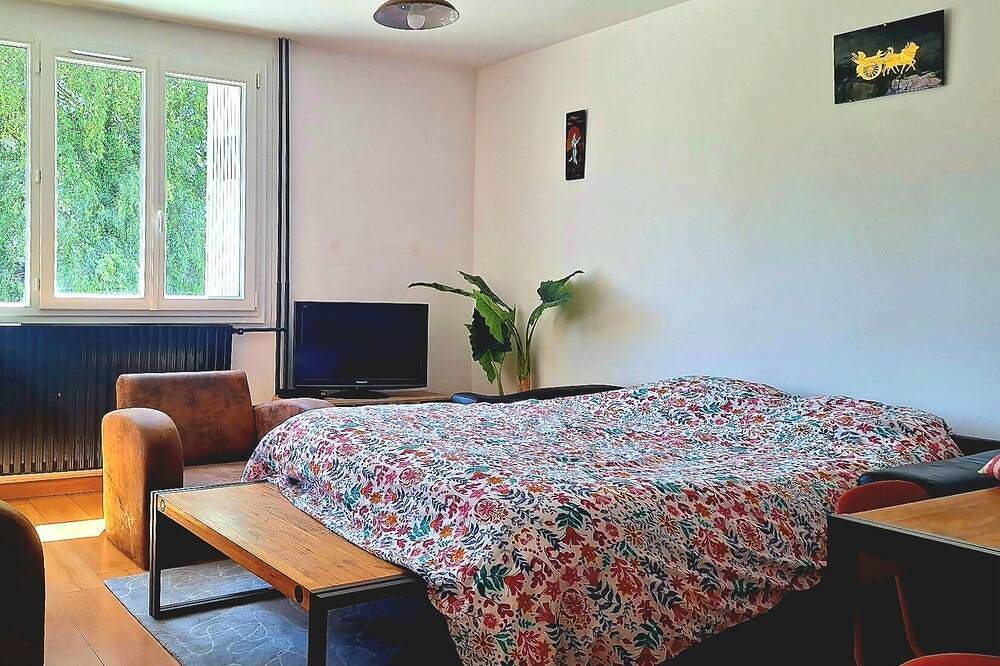 Hel lejlighed, Le Genève-Parking Garage & Balcony-air-conditioned in Ornex, Gex