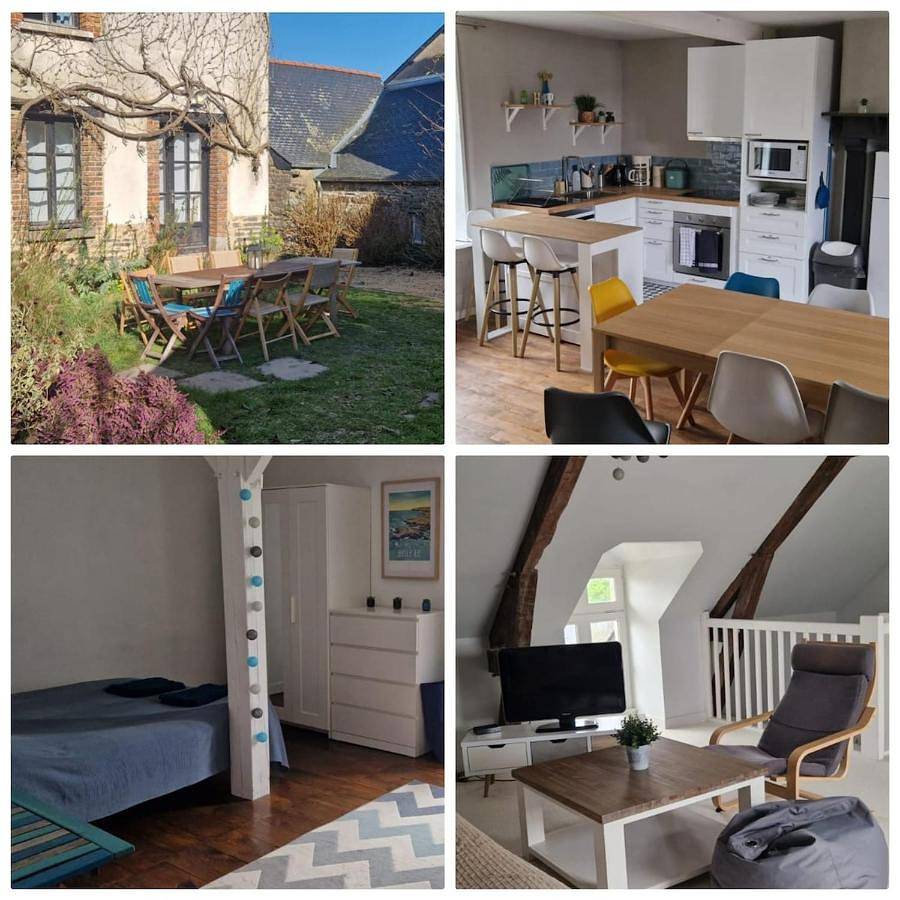 Maison de charme en Bretagne 10 personnes in Châteaugiron, Région de Rennes