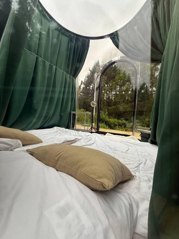 Ferienhaus für 2 Personen, mit Garten in Bergen