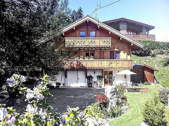 Location de vacances pour 4 personnes, avec jardin à Saint-Gervais-les-Bains