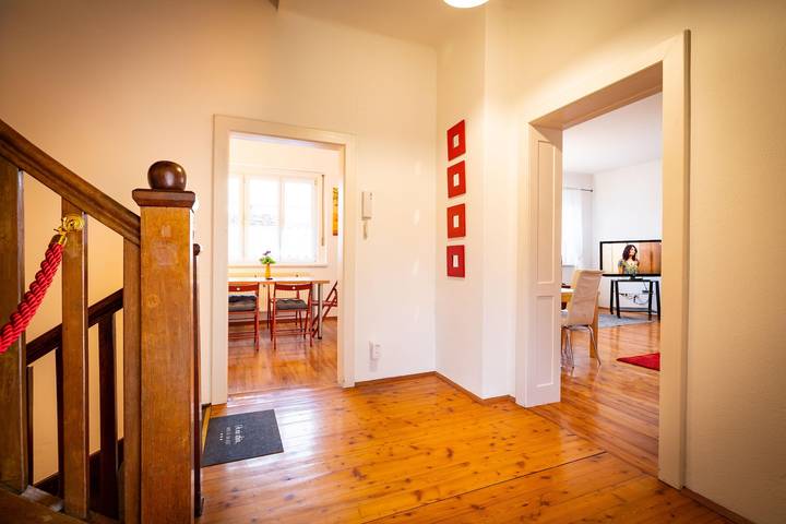 Ferienwohnung für 7 Personen, mit Garten und Balkon sowie Ausblick - 1