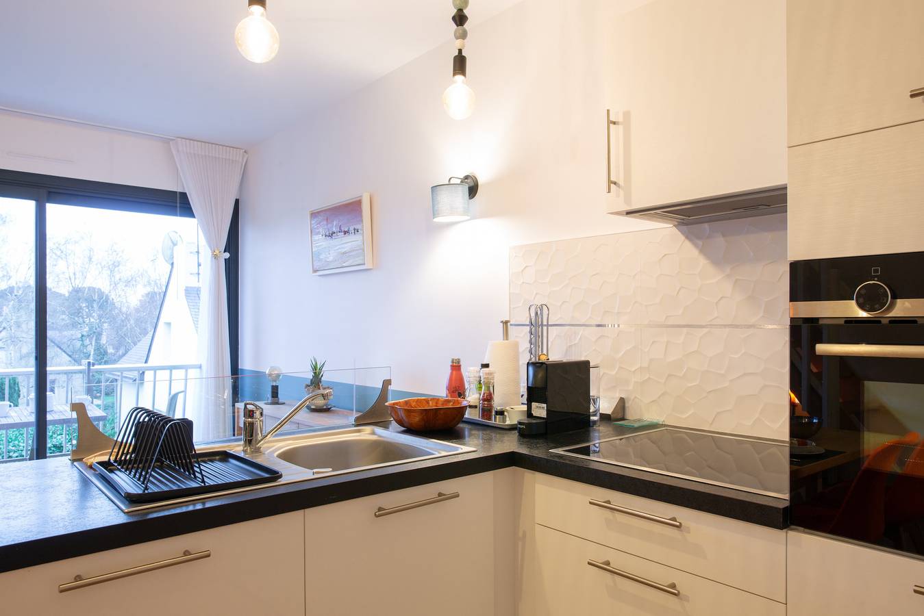 Appartement entier, 350m plage de la Cale de Beg Meil, Appart pour 2 in Fouesnant, Côte de Cornouaille