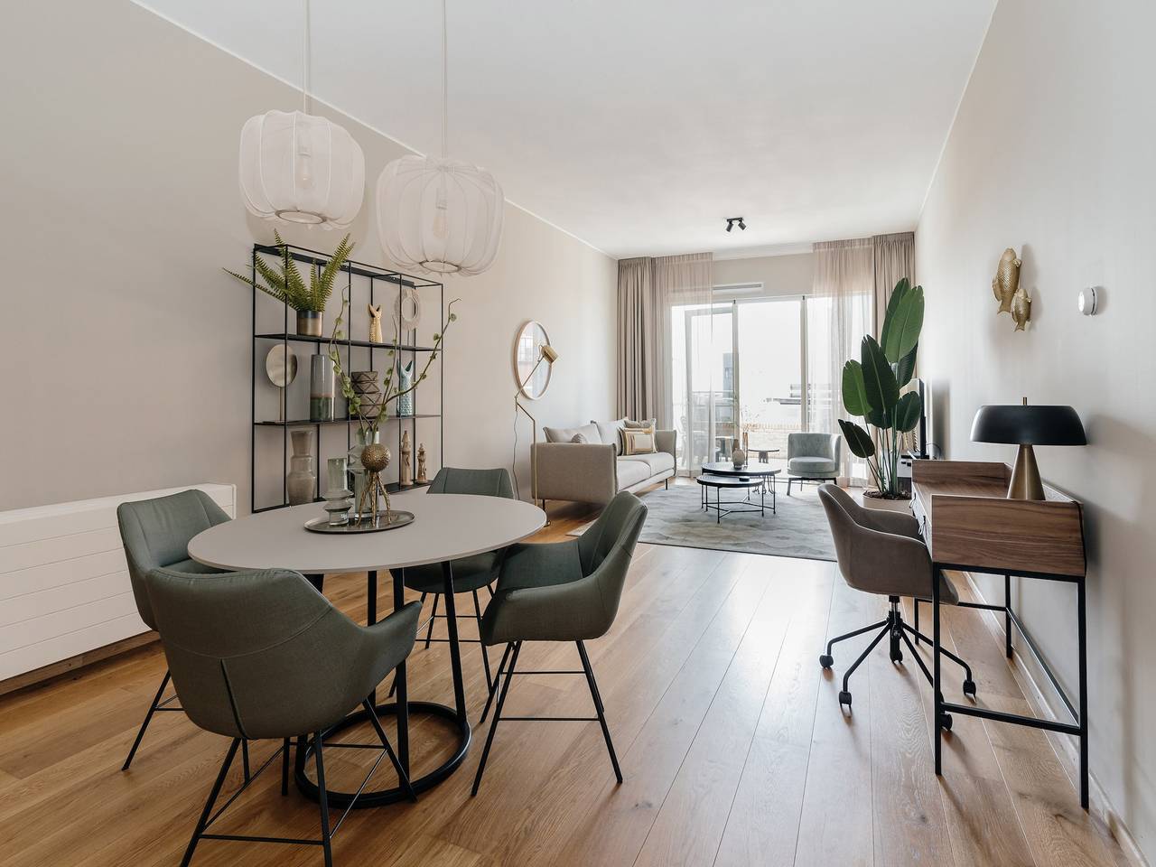 Ganze Wohnung, Modernes Apartment in Den Haag mit Balkon in Scheveningen, Den Haag