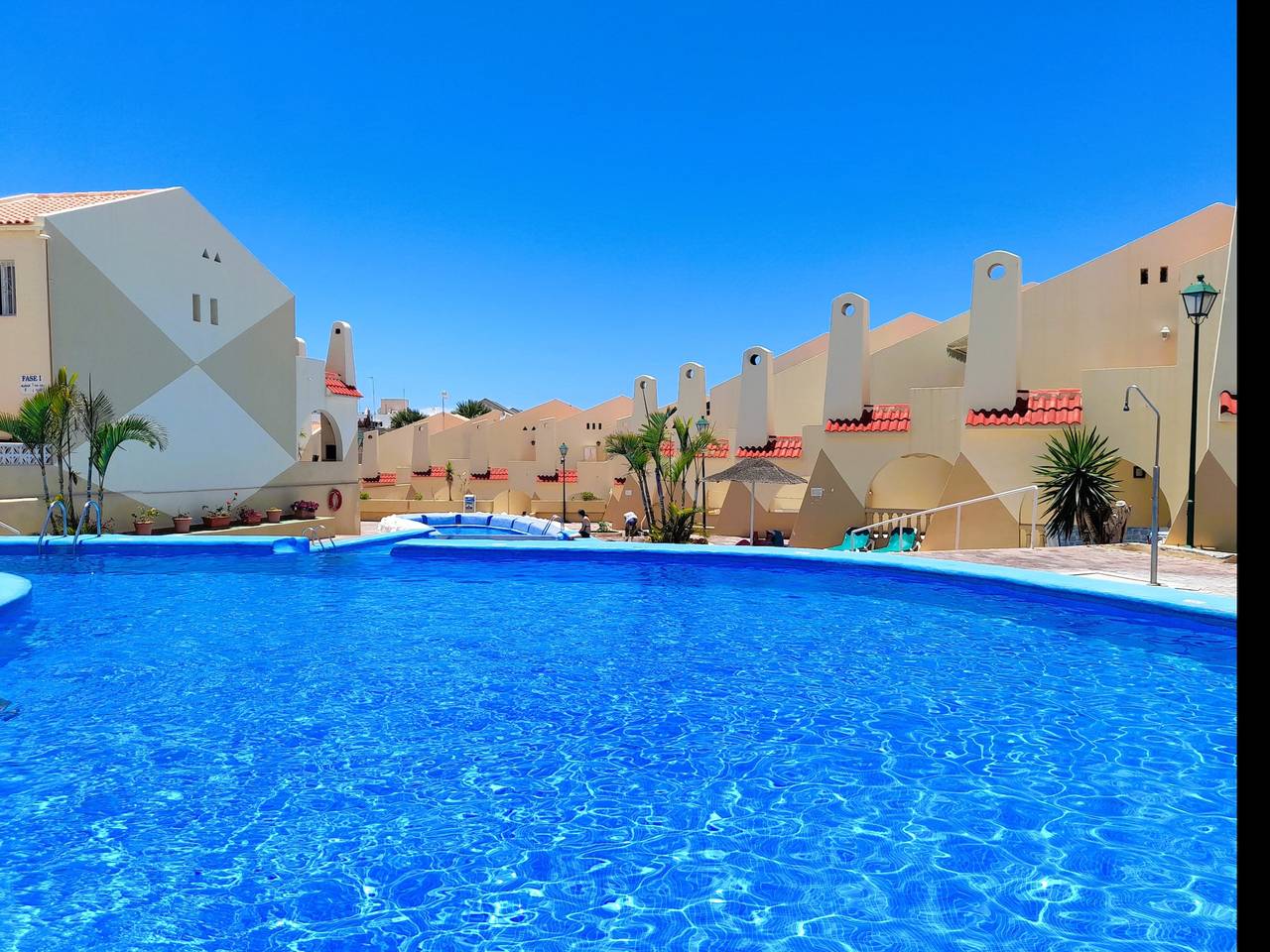 Apartamento vacacional entero, Mareverde: 1 habitación y vistas al mar in Playa de Fañabé, Adeje