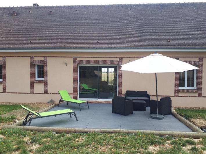 Location de vacances pour 5 personnes, avec Terrasse ainsi que Jardin et Vue à Happonvilliers - 4