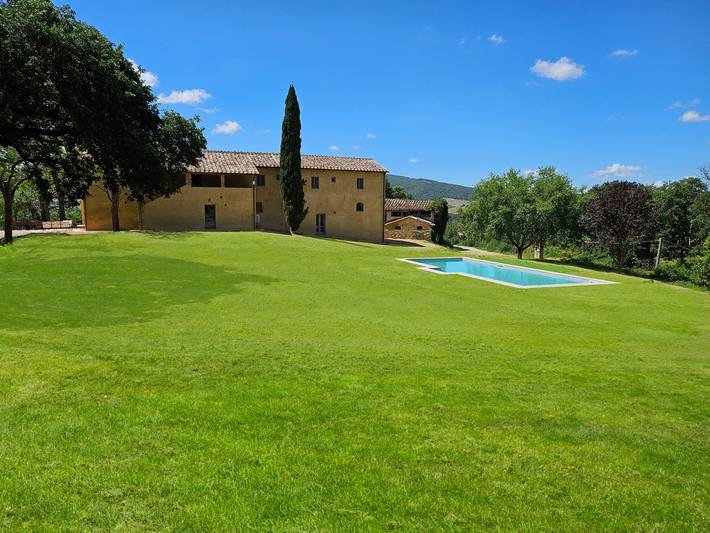 Location de vacances pour 14 personnes, avec vue et jardin à Buonconvento - 4