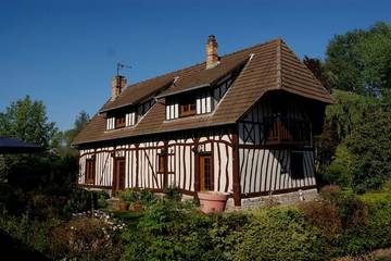 Gîte pour 6 personnes, avec jardin dans Anglesqueville-la-Bras-Long