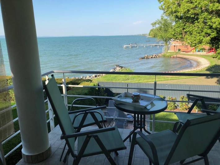 Apartament wakacyjny dla 3 osób, z Taras i Ogród w Balatonboglár