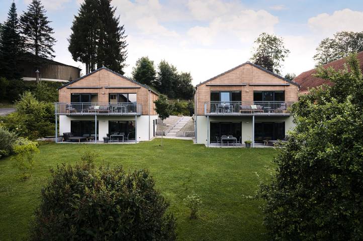 Ferienwohnung für 4 Personen, mit Balkon und Balkon/Terrasse sowie Terrasse und Garten in Wunsiedel