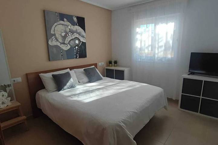 Appartement entier, Ground Floor Apartment with Terrace and Garden facing a huge Swimming Pool in Sucina, Murcia