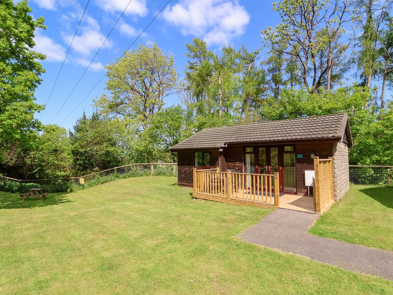 Chalet Log Cabin L6 in Combe Martin, Exmoor