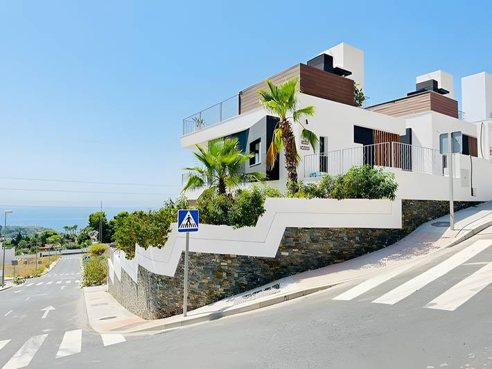 Villa 'Luxury Modern  Sea View Nerja' with Sea View, Wi-Fi and Air Conditioning in Nerja, Costa del Sol
