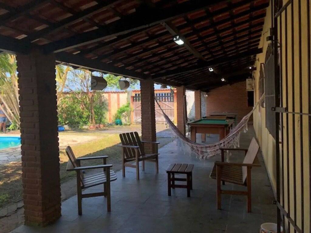 Strandhaus mit Pool, Grill auf 50 m Markt, Sky 152 Kanäle + Garage 4 in Itanhaém, Baixada Santista