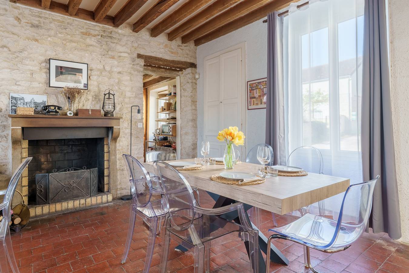 Ferienhaus für 10 Personen mit Garten in Massangis, Region Avallon