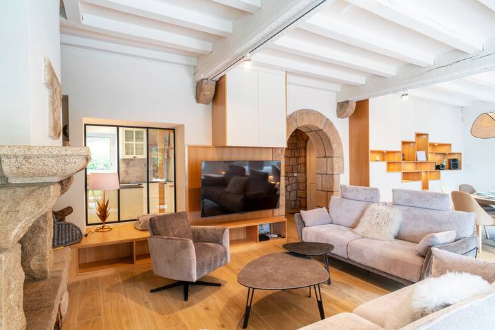 Ferienhaus mit Meerblick für 8 Personen, mit Whirlpool und Garten sowie Pool in der Bretagne - 3