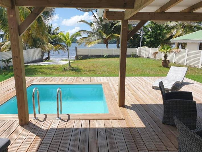 Villa pour 6 personnes, avec piscine ainsi que vue et jardin, animaux acceptés en Martinique - 2