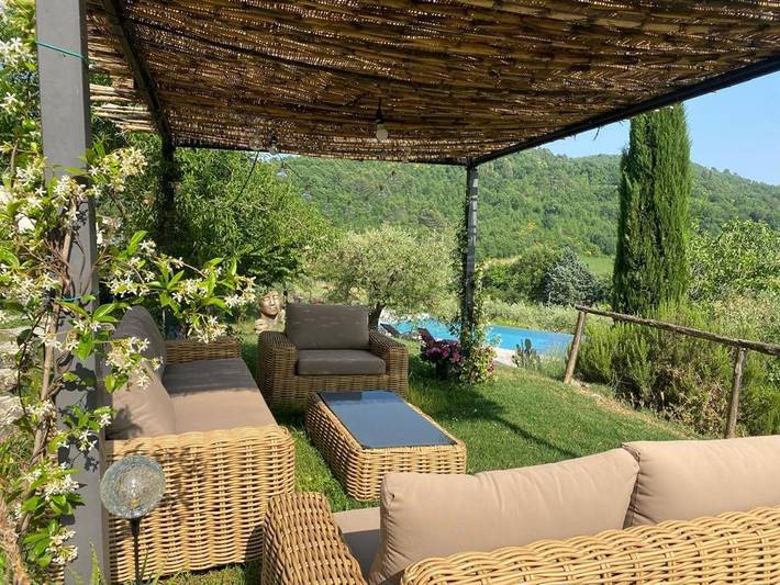 Maison d’hôte pour 2 personnes, avec vue et piscine ainsi que jardin et terrasse à Spoleto - 3