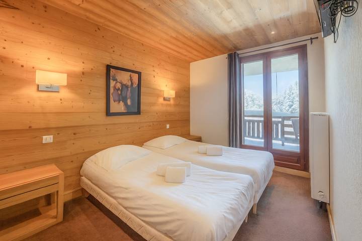 Ganze Wohnung, L'Ours Bleu C21 Ski-In at Vallorcine| Shared Pool, Gym & Wellness in Vallorcine, Mont-Blanc-Massiv