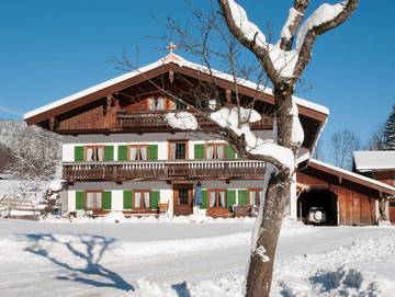 Bauernhaus für 2 Personen, mit Ausblick und Garten sowie Balkon in den Bayerische Alpen