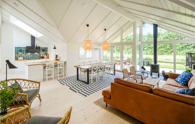 Ferienhaus für 10 Personen, mit Garten und Terrasse sowie Sauna in Kelstrup Strand - 4