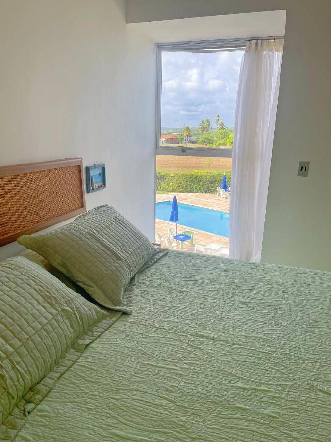 Casas e apartamentos de temporada para 4 pessoas, com piscina e vista e ainda jardim em Igarassu