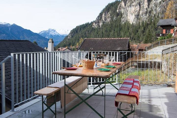 Ferienhaus für 10 Personen, mit Balkon