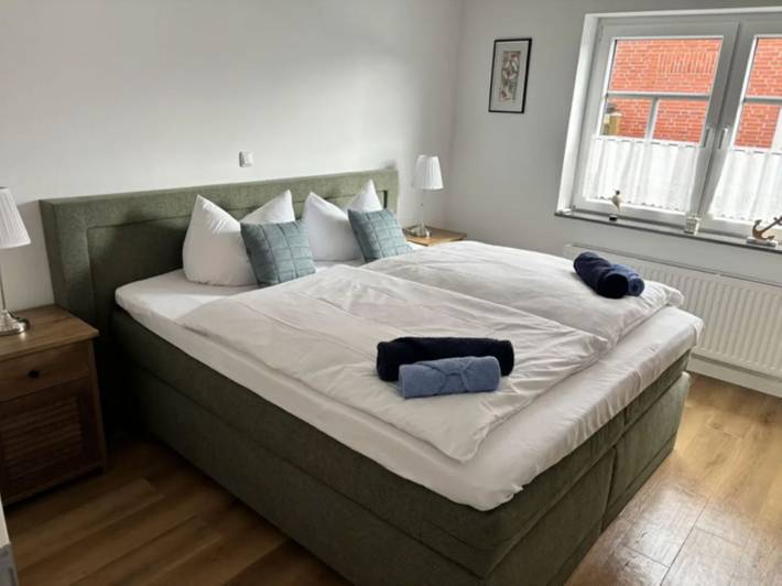 Ferienhaus für 4 Personen, mit Terrasse und Garten sowie Sauna und Ausblick in Pilsum - 3