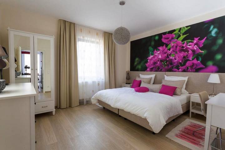 Ferienwohnung für 4 Personen, mit Terrasse und Garten