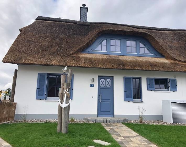 Ferienhaus für 4 Personen, mit Garten und Sauna sowie Terrasse, mit Haustier
