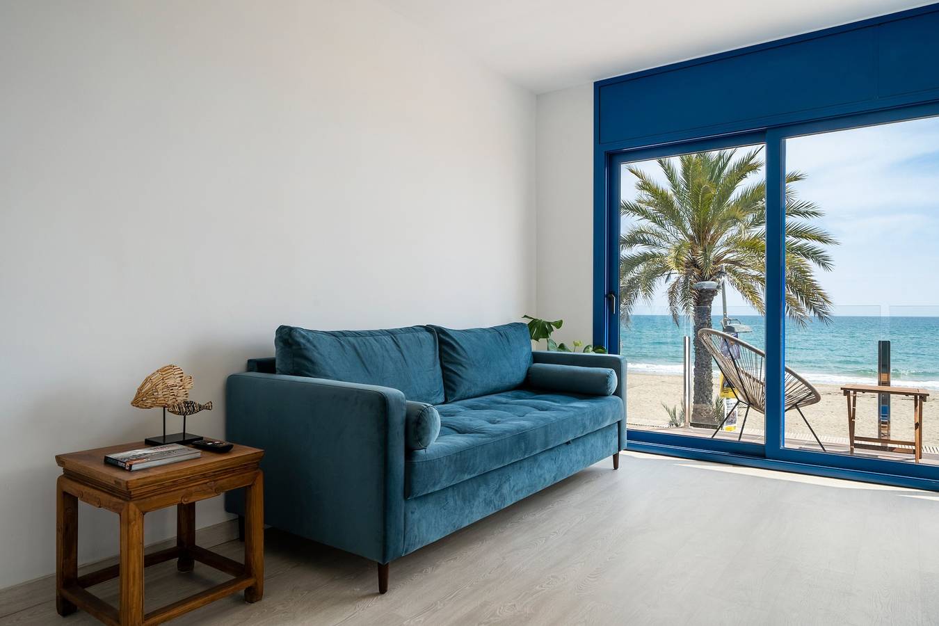 Ganze Wohnung, La Casa del Pescador Calafellmar mit Meerblick, Wlan und Klimaanlage in Calafell, Costa Dorada
