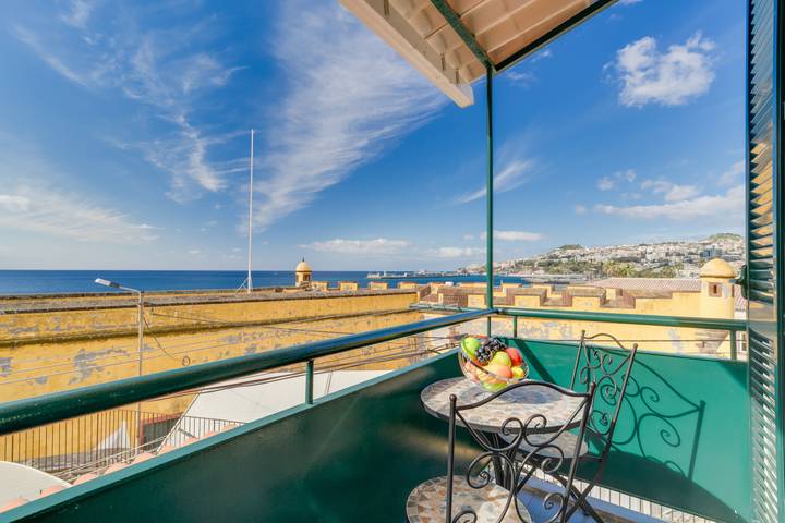 Dom dla 3 osób, z Widok na ocean i Balkon oraz Taras i Widok w Funchal