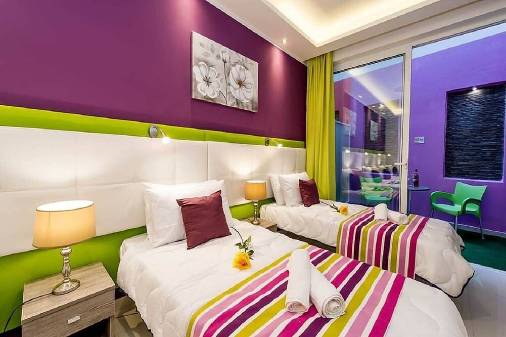 Ganze Wohnung, Studio Ferienwohnung nahe Strand - orange 1 in San Giljan, Insel Malta