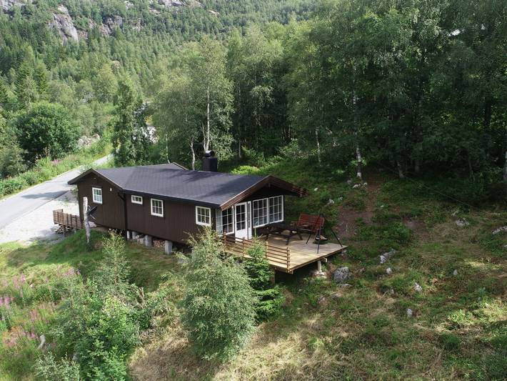 Ferienhaus für 6 Personen, mit Garten und Terrasse in Åseral