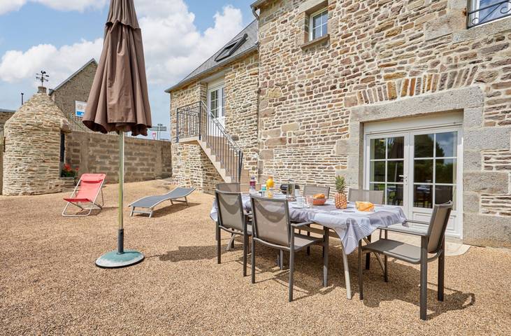 Gîte pour 6 personnes, avec terrasse et jardin, animaux acceptés à Fleury (Normandie)