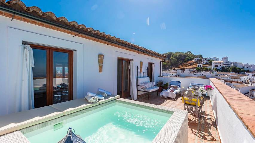Chalet para 2 personas, con piscina y balcón/terraza en Serranía de Ronda - 2
