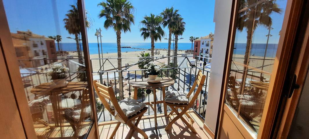Ferienwohnung für 4 Personen, mit Meerblick und Balkon an der Costa Blanca