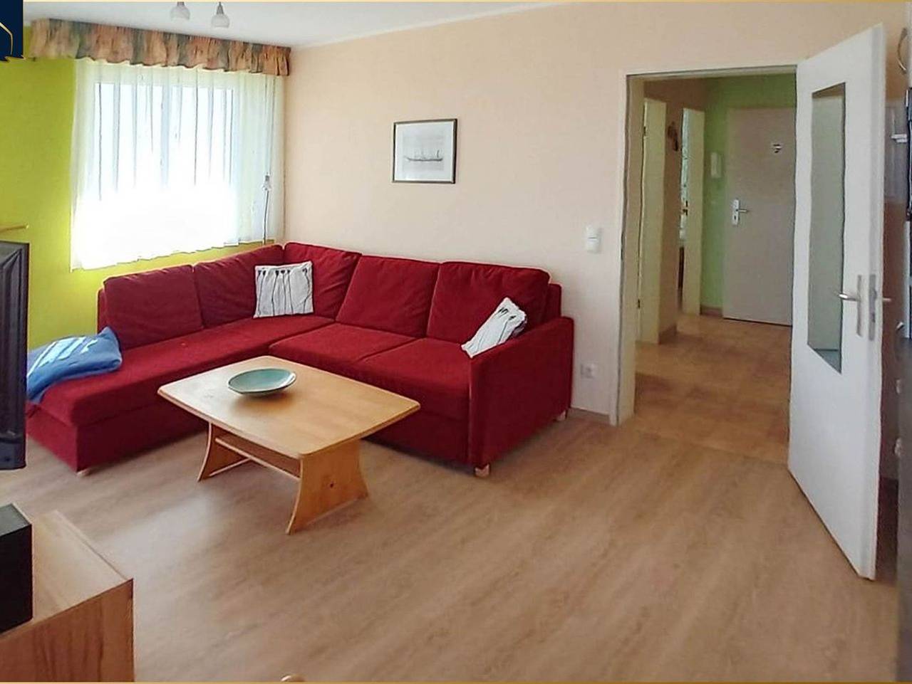 Ganze Ferienwohnung, Ferienwohnung Ferienidyll 11 - Gemütliche Ferienwohnung in Ahlbeck mit Meerblick und Balkon auf Usedom in Drei Kaiserbäder, Heringsdorf