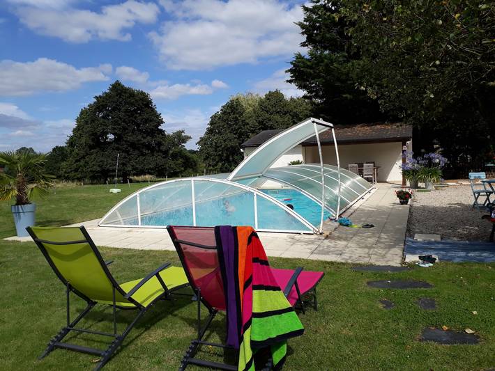 Gîte für 6 Personen, mit Terrasse und Garten sowie Pool im Loire-Tal - 2