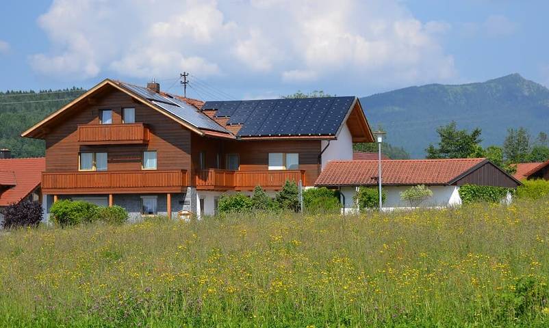 Ferienwohnung für 4 Personen, mit Balkon und Balkon/Terrasse sowie Garten in Arrach - 2