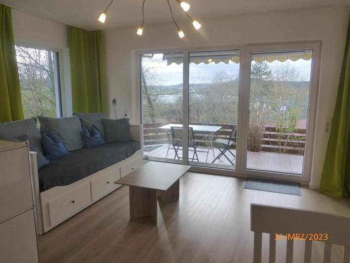Ferienwohnung für 4 Personen, mit Terrasse und Ausblick