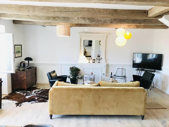 Location de vacances pour 8 personnes, avec terrasse à Langrolay-sur-Rance