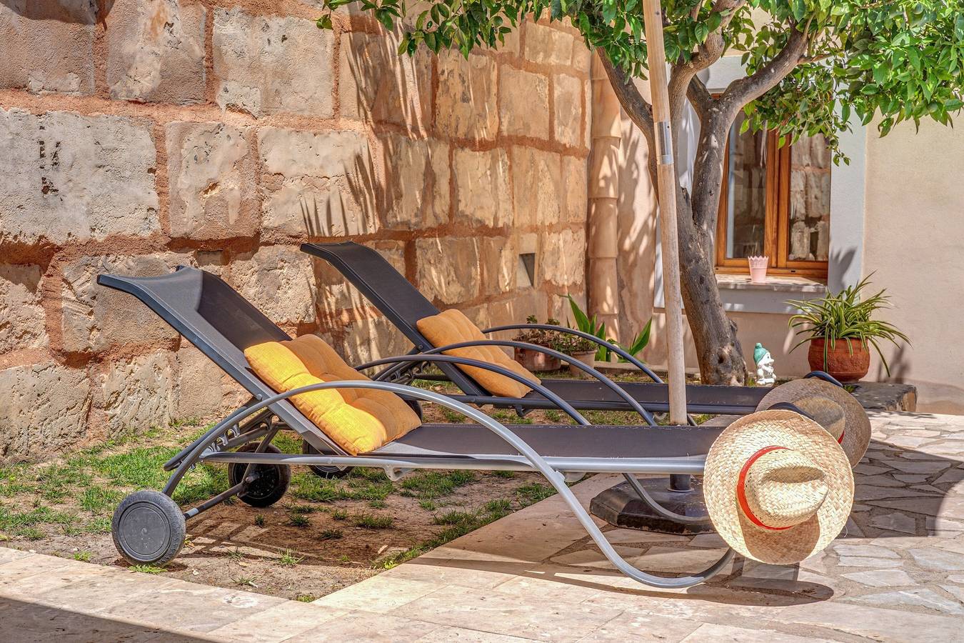 Wunderschönes Haus im Herzen Mallorcas mit Klimaanlage und Wlan in Petra (Mallorca), Mallorca Inselmitte