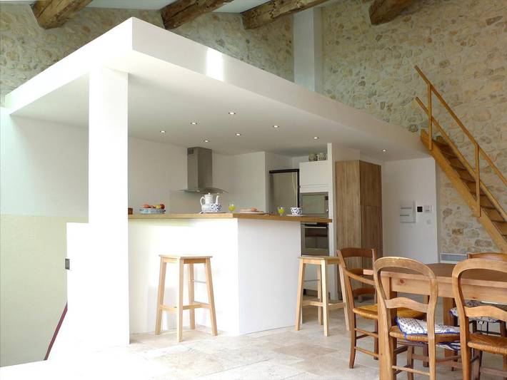 Gîte pour 8 personnes, avec terrasse à Roquefort-des-Corbières - 2