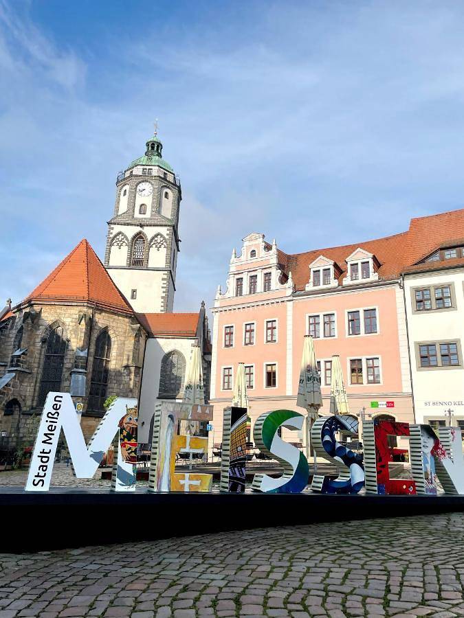 Chambre d’hôte pour 4 personnes, avec vue, animaux acceptés à Meissen