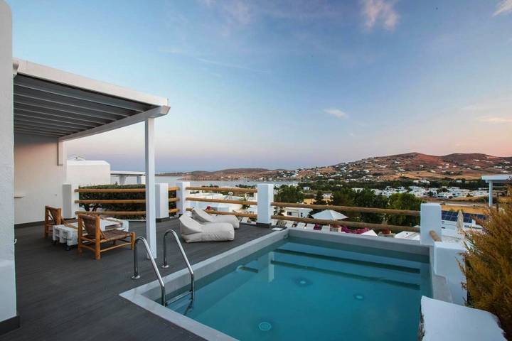 Hôtel pour 2 personnes, avec piscine ainsi que vue et jardin